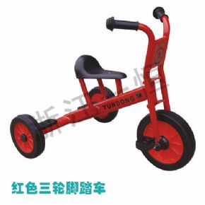 兒童車系列紅色三輪腳踏車