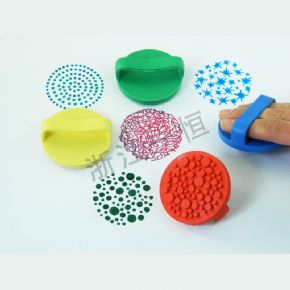美術(shù)工具類橡膠手掌印