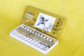 美術工具馬利12色國畫顏料